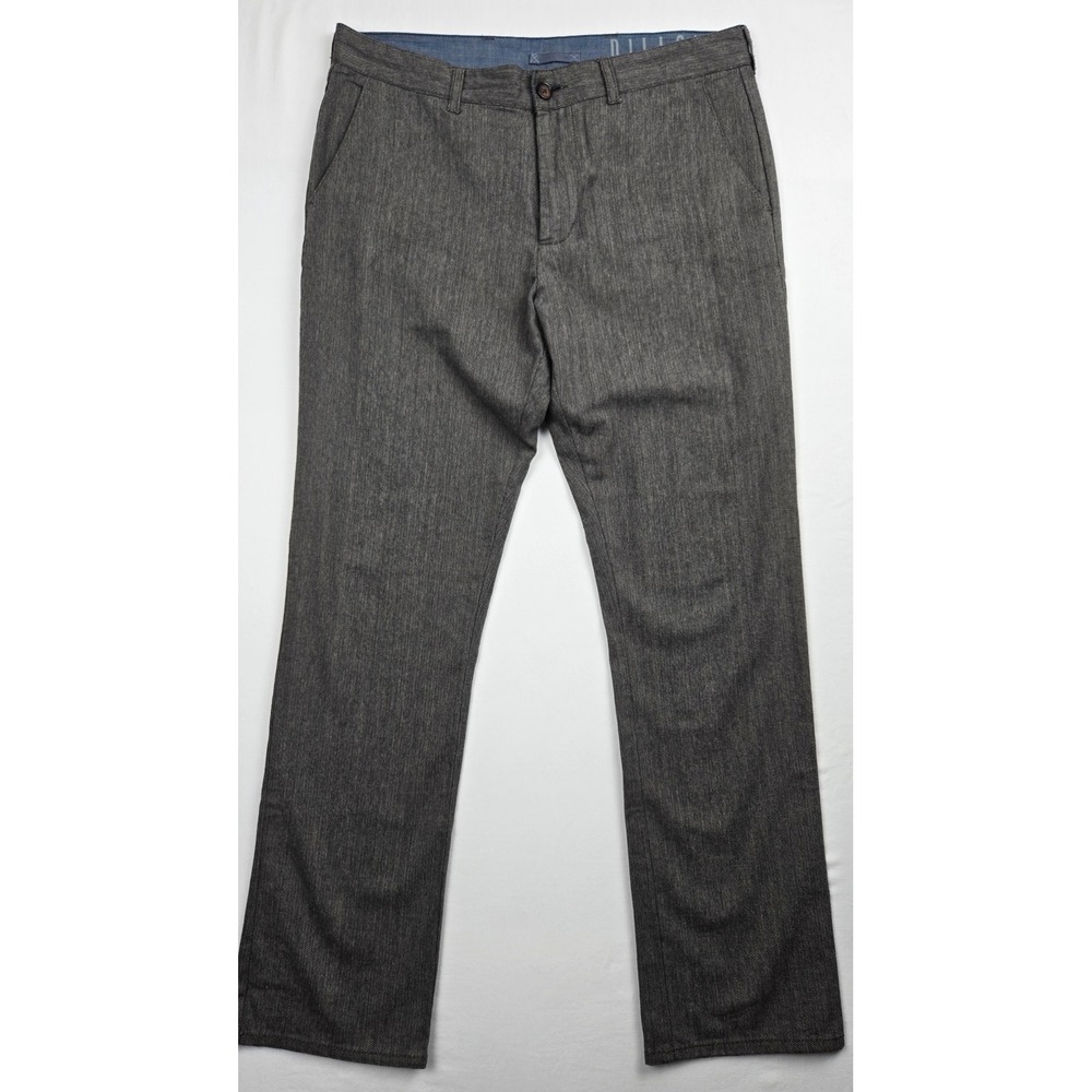Bullhead Dillon Skinny Pants Mens‎ 32x30 Herringbone Gray Cotton Blend Casual